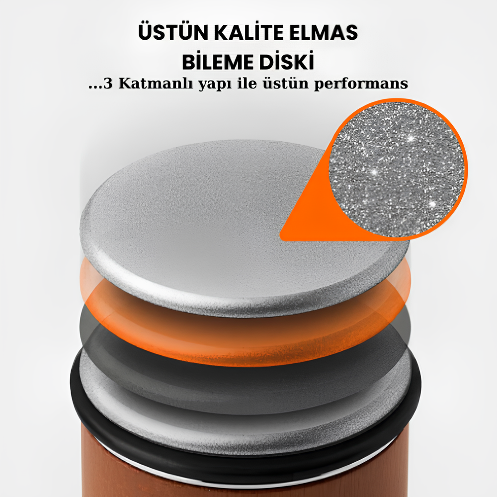 Elmas Diskli Bıçak Bileme Seti