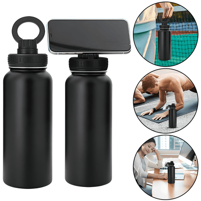 Magsafe Bottle - Manyetik Kapaklı 1000ml Paslanmaz Çelik.