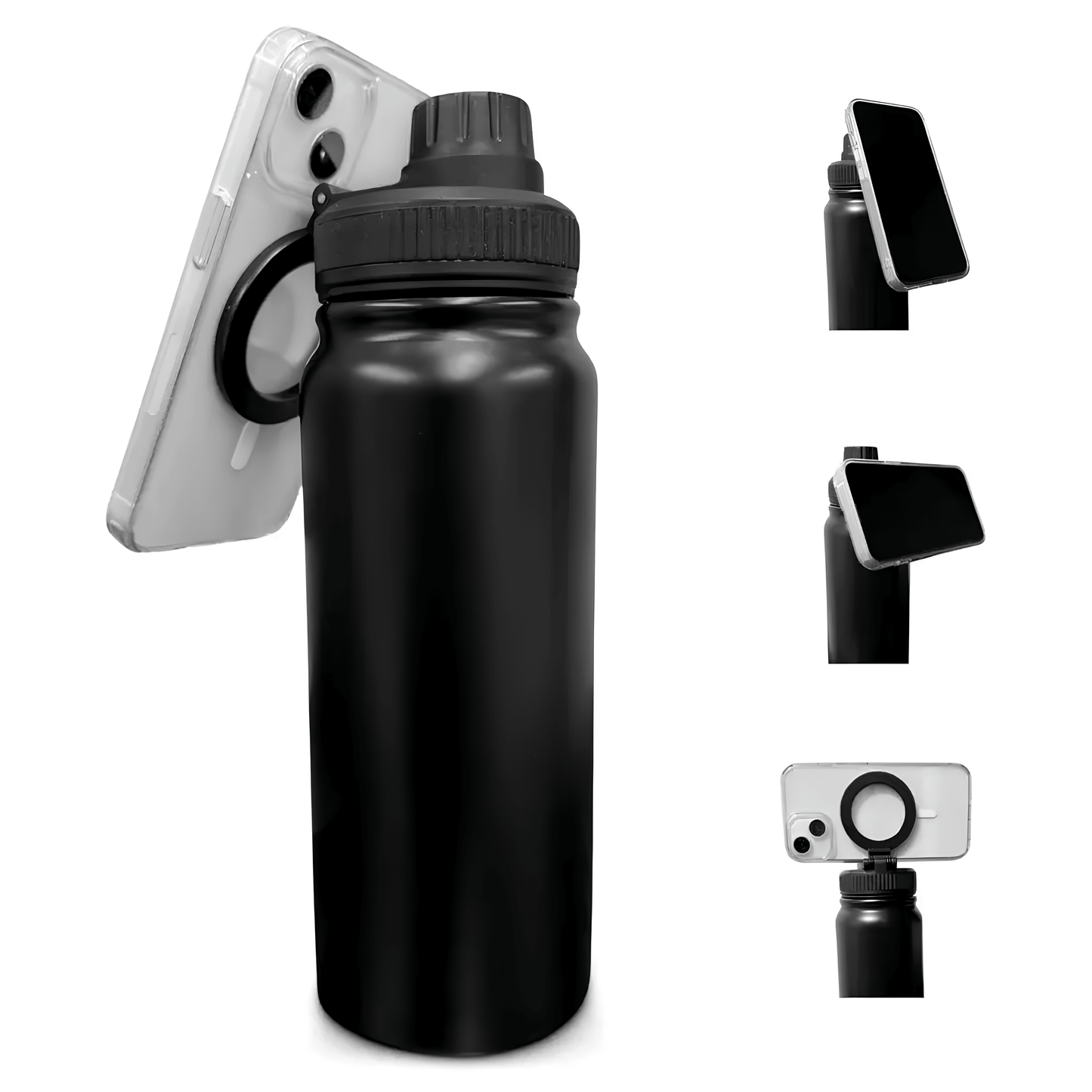 Magsafe Bottle - Manyetik Kapaklı 1000ml Paslanmaz Çelik.